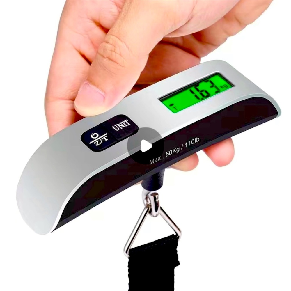 2-Pack ✈️Portable Electronic Luggage Scale, Travel Portable Digital Scale